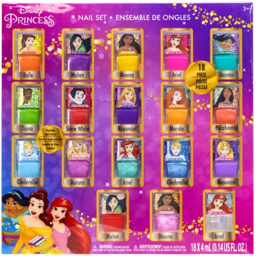 Townley Girl Disney Princess Non-Toxic Peel-Off Na...
