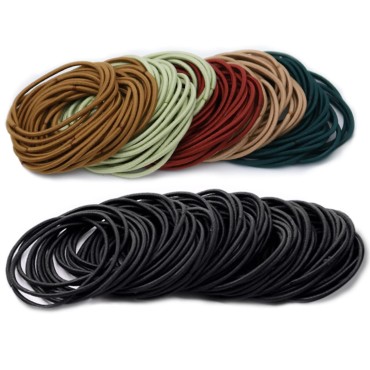 YAWALL Hair Ties 80 Count, Ponytail Holders, Hair ...