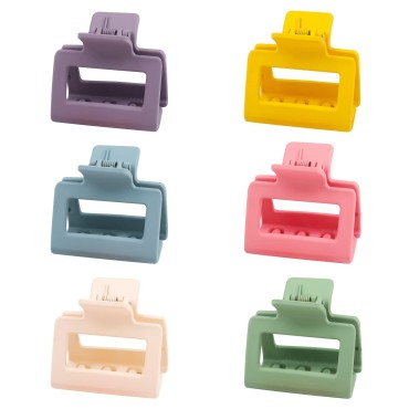 6pcs Small Size Macaron Multi-colored Pink White Y...