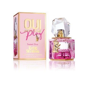 Juicy Couture Women's Perfume, Oui Play Sweet Diva, Eau De Parfum EDP Spray.5 Fl Oz