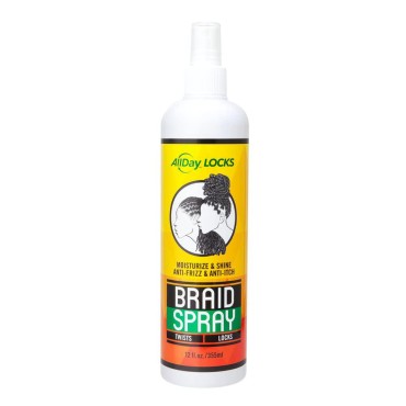 AllDay Locks Braid Spray | Alleviates Itchy & Dry ...