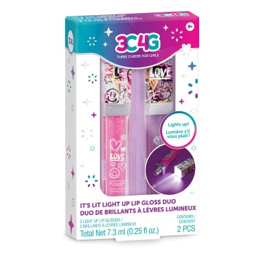 3C4G THREE CHEERS FOR GIRLS It's Lit Light Up Lip ...