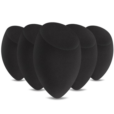 Makeup Sponges, 5-Pack Foundation Blending Beauty ...