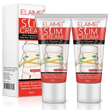 2 Pack Hot Cream, Slimming Fat Burning Cream for B...