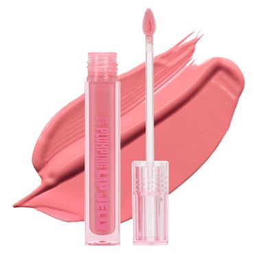 BABE ORIGINAL Babe Glow Plumping Lip Jelly - High Shine Lip Gloss for Fuller, Thicker Lips, Moisturizing and Soothing, Blush