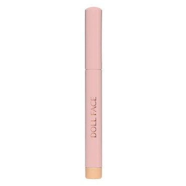 Doll Face Concealer Nothing To Hide Twist Up Concealer Stick to Conceal Dark Circles & Face Blemishes, Smooth & Creamy Texture, Buildable Coverage (Ivory)