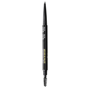 Arches & Halos 2-In-1 Defining Eyebrow Pencil And Powder - Shapes And Fills In Sparse Brows For Natural Look - Soft Textured Powder Formula - Dual Ended With Spoolie Brush - Espresso - 0.017 Oz