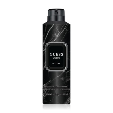 Guess UOMO Deodorizing Body Spray For Men, 6.0 Oz....