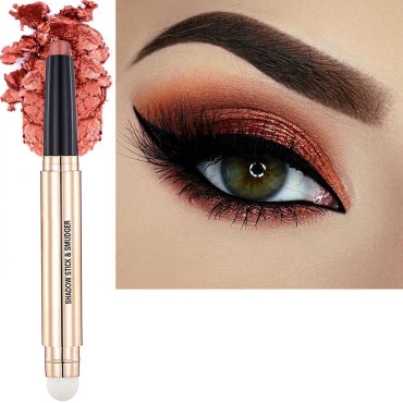 2 in 1 Orange Copper Eyeshadow Stick Makeup,Cream ...