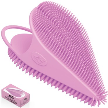 Avilana Silicone Face Scrubber- Dual Sided Manual ...