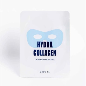 LAPCOS Collagen Under Eye Patches, Hydrogel Eye Mask for Dark Circles & Puffiness, Marine Collagen and Vitamin C Brighten and Tighten Eye Area, Improve Fine Lines and Wrinkles (1 Pack)