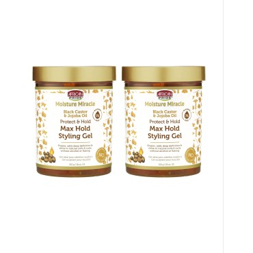 African Pride Moisture Miracle Max Hold Styling Ge...