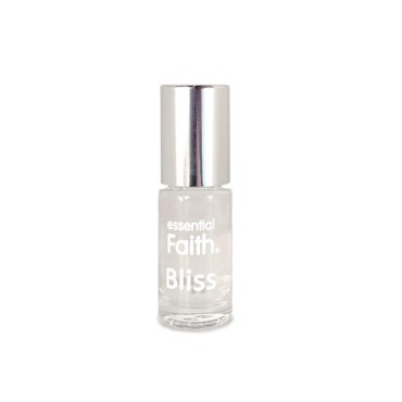 Essential Faith Bliss Perfume Oil Roll On - Long Lasting Luxurious Scent Essential Perfume Oil Fragrance for Face, Body, Skin Care with Notes of Coconut, Florals, Driftwood Aromatherapy 0.16 Ounce