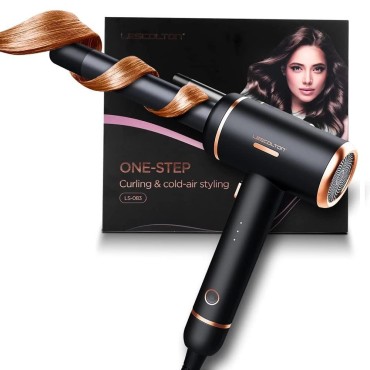 LESCOLTON Ceramic Curling Iron with Cooling Air Long Last 1