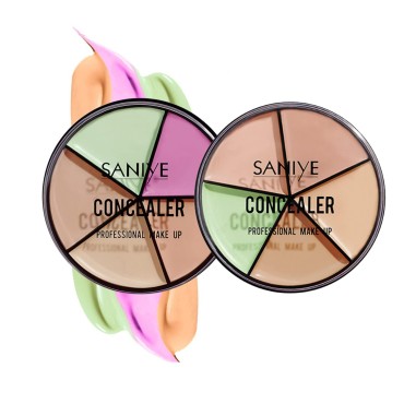 Full Coverage Palette, Professional 10 Color Correcting Concealer Palette, Longwear, Brightening, Matte Finish, Cream Contouring Makeup Kit for Tattoo Concealer Dark Circles Redness Scars Eye bags