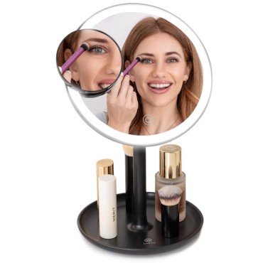 FEC Led Magnifying Makeup Mirror - Stand Up Vanity...
