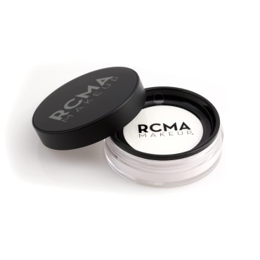 RCMA Premiere Loose Powders - No Color Powder Talc & Paraben Free Translucent Foundation or Finishing HD Pro Makeup with Blurring Smoothing Effect