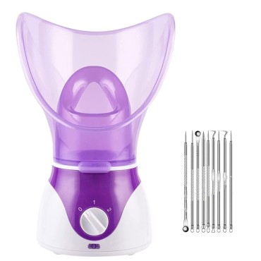 Facial Steamer, Professional Spa Home Face Steamer Warm Mist Moisturizing Face Steamer, Rejuvenate and Hydrate Your Skin - Face Steaming Skincare Deep Cleanse SPA