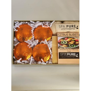 Spa Pure Aromatherapy Gift Set - Citrus Burst Arti...