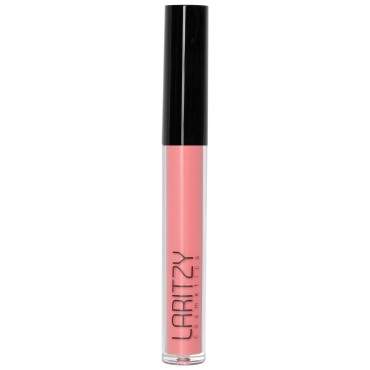 LARITZY COSMETICS Holographic Lip Gloss - Hydrating Non-Sticky Topcoat - 3.1 g (0.1 oz) (Knockout)