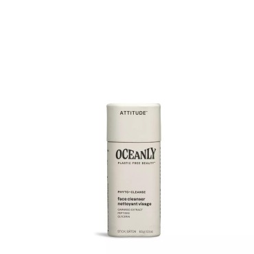 ATTITUDE Oceanly Face Cleanser Bar, EWG Verified, ...