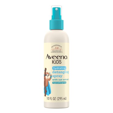 Aveeno Kids Hydrating Detangling Spray with Oat Ex...