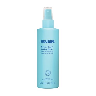 AQUAGE Beyond Body Sealing Spray, Medium Hold, Non-Aerosol Heat-Activated Spray that Guards Against Frizz and Flyaways, Adds Body and Shine for Smooth Healthy Hair, 8 oz.