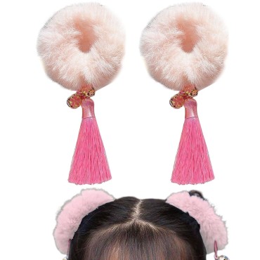 1 Pair Baby Girls Chinese Style Hair Claw Clips Ne...