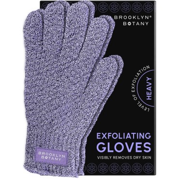 Brooklyn Botany Exfoliating Gloves for Bath and Sh...