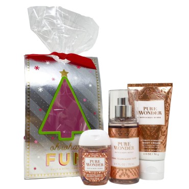 Bath and Body Pure Wonder Oh What Fun Mini Gift Se...