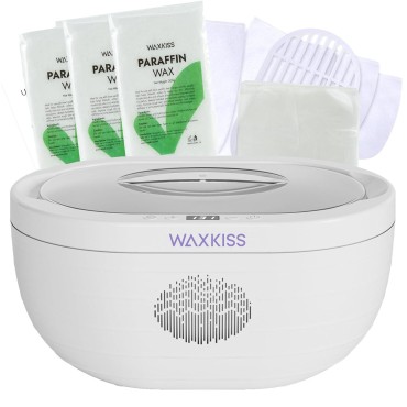 Paraffin Wax Machine for Hand and Feet with 3 packs of Paraffin Wax Refills,3000ml Hand wax Paraffin Machine for Relieve Arthitis,Paraffin Wax Bath for Hot Therapy