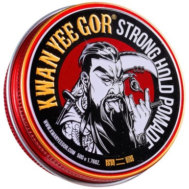 KWAN YEE GOR Strong Hold High Shine Hair Pomade 1.76oz for Men Styling