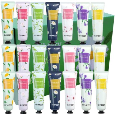 21 Pack Hand Cream Gift Set, Extra-Moisturizing Lotion for Women, Natural Plant Scents - Perfect for Mother's Day, Christmas, Birthday