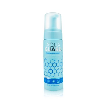 AQUA GUARD After-swim Foaming Body Wash | Leaves Skin Soft and Smooth + Neutralizes Chlorine Scent and Residue - Single