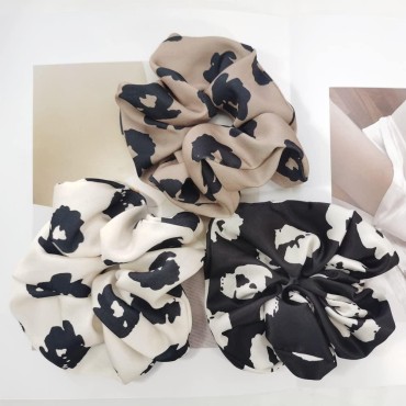 Scrunchies Hair Accessories Hair Ties Elastic Patt...