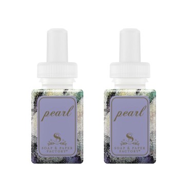 Pura and Soap & Paper Factory - Fragrance for Smart Home Air Diffusers - Room Freshener - Aromatherapy Scents for Bedrooms & Living Rooms - Odor Eliminator - 2 Pack - Pearl