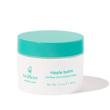Willow Nipple Balm | Moisturizing balm for dry, sore or cracked skin | Safe for Breastfeeding, Nursing or Pumping | 1.4 oz
