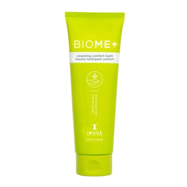 IMAGE Skincare BIOME+ Cleansing Comfort Balm, Microbiome Friendly Gentle Cleanser, Reduces Moisture Loss, 4 fl oz