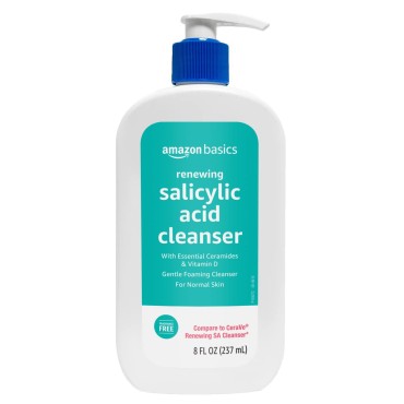 Amazon Basics Renewing Salicylic Acid Cleanser, Un...