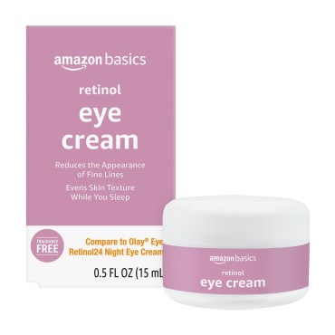 Amazon Basics Retinol Eye Cream, Fragrance Free, 0...