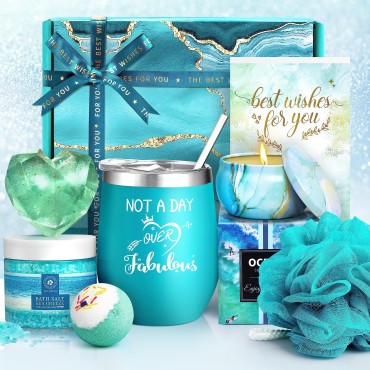 Birthday Gifts for Women, Relaxing Spa Gift Baskets Sets Christmas for Women Best Friends Female Mom Sister Wife Her Girlfriend Coworker, Christmas Gifts for Women Who Have Everything