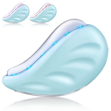 VORDRASSIL® 2023 Update Facial 5 in One Skin Massager, Gua Sha Facial Tools Cold/Warm Firming V-line Wrinkle Reduce Lifting (Blue)