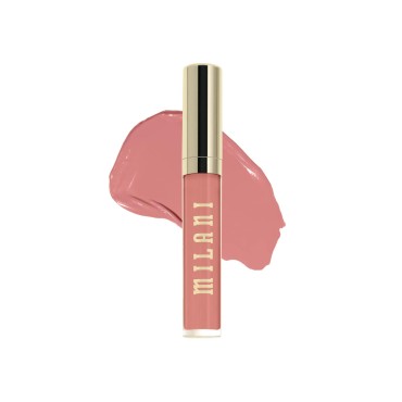 Milani Stay Put Longwear Liquid Lipstick - Smudge-Proof, Kiss-Proof, and Fade-Resistant Formula for All-Day Wear - The Moment