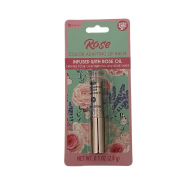 b.pure Tinted Rose Oil Lip Balm in Clear...