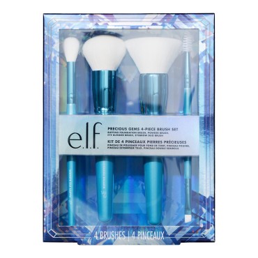 e.l.f, Precious Gems Brush Set - 4 pcs