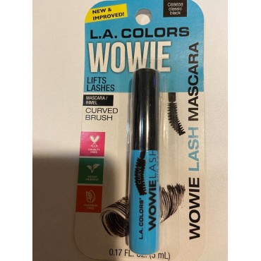 L.A. Colors Wowie Lash Mascara C68658 Classic Black