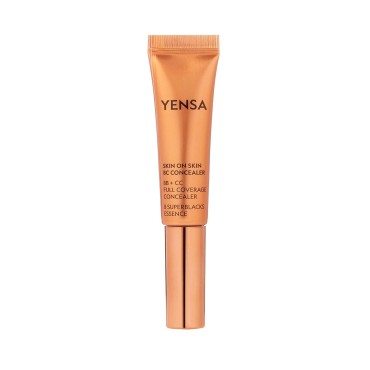 YENSA BC Concealer - Skin Superfood Under Eye, Spot Conceal, Highlight and Contour (Deep Cool) 0.34 fl oz