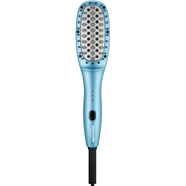 BaBylissPRO BaBylissPRO Nano Titanium Compact Thermal Paddle Brush, Hair Styling Tools & Appliances, BNTPB2UC, Blue
