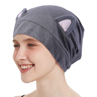 Hat Hut Satin Bonnet Silk Bonnet Hair Cover Sleep ...