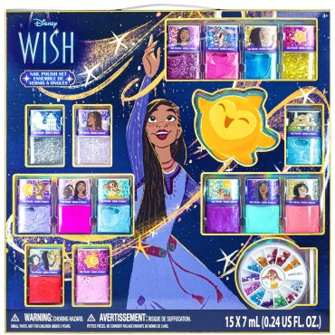 Townley Girl Disney Wish Non-Toxic Peel-Off Water-...